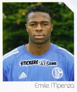 Sticker Emile Mpenza - German Football Bundesliga 2003-2004 - Panini