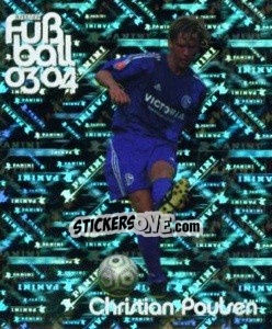 Sticker Christian Poulsen - German Football Bundesliga 2003-2004 n. 192 - Panini