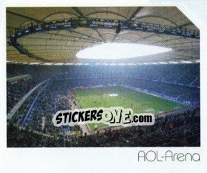 Sticker AOL Arena - Stadion - German Football Bundesliga 2003-2004 - Panini