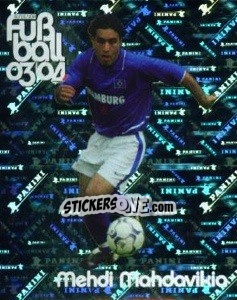 Sticker Mehdi Mahdavikia - German Football Bundesliga 2003-2004 - Panini