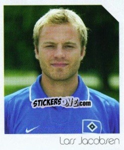 Sticker Lars Jacobsen - German Football Bundesliga 2003-2004 - Panini
