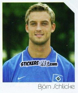 Sticker Björn Schlicke - German Football Bundesliga 2003-2004 - Panini