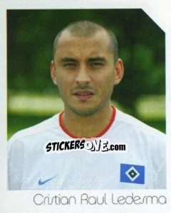 Sticker Cristian Raul Ledersma - German Football Bundesliga 2003-2004 - Panini