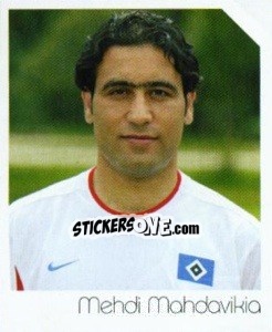 Cromo Mehdi Mahdavikia - German Football Bundesliga 2003-2004 - Panini