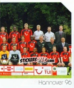 Sticker Hannover 96 - Mannschaft (Puzzle) - German Football Bundesliga 2003-2004 - Panini