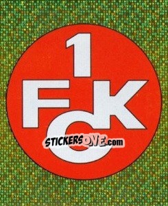 Sticker 1. FC Kaiserslautern - Goldwappen - German Football Bundesliga 2003-2004 - Panini