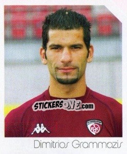 Sticker Dimitrios Grammozis - German Football Bundesliga 2003-2004 - Panini