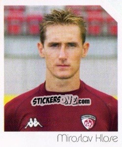 Sticker Miroslav Klose - German Football Bundesliga 2003-2004 - Panini