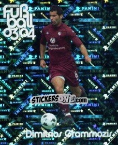 Sticker Dimitrios Grammozis - German Football Bundesliga 2003-2004 - Panini
