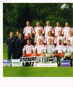 Sticker 1. FC Köln - Mannschaft (Puzzle) - German Football Bundesliga 2003-2004 n. 276 - Panini