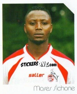 Sticker Moses Sichone - German Football Bundesliga 2003-2004 - Panini