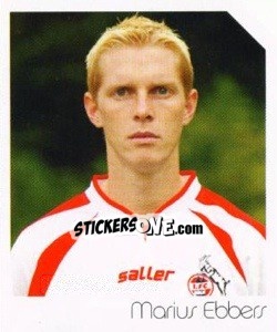 Cromo Marius Ebbers - German Football Bundesliga 2003-2004 - Panini