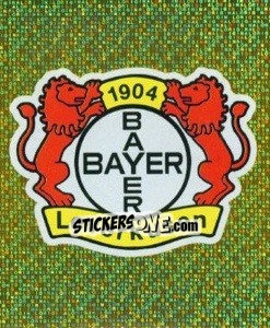 Sticker Bayer 04 Leverkusen - Goldwappen - German Football Bundesliga 2003-2004 - Panini