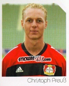 Sticker Christoph Preuss - German Football Bundesliga 2003-2004 - Panini