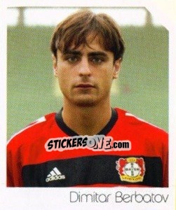 Cromo Dimitar Berbatov - German Football Bundesliga 2003-2004 - Panini