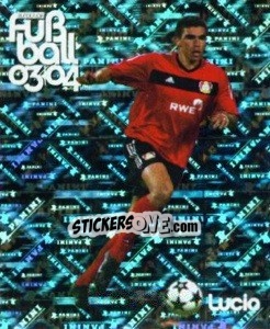 Sticker Lucio - German Football Bundesliga 2003-2004 - Panini