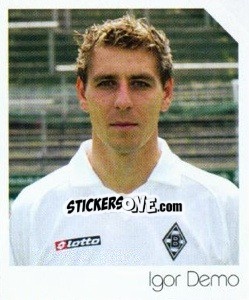 Sticker Igor Demo - German Football Bundesliga 2003-2004 - Panini
