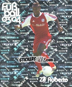 Sticker Ze Roberto - German Football Bundesliga 2003-2004 - Panini