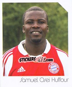 Sticker Samuel Osei Kuffour - German Football Bundesliga 2003-2004 - Panini
