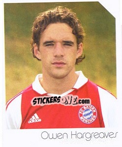 Figurina Owen Hargreaves - German Football Bundesliga 2003-2004 - Panini