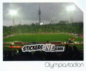 Sticker Olympiastadion - Stadion - German Football Bundesliga 2003-2004 - Panini