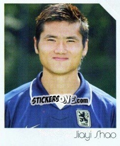 Sticker Jiayi Shao - German Football Bundesliga 2003-2004 - Panini