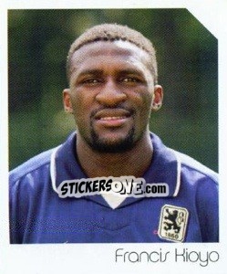 Cromo Francis Kioyo - German Football Bundesliga 2003-2004 - Panini