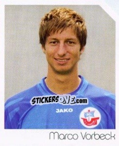 Sticker Marco Vorbeck - German Football Bundesliga 2003-2004 - Panini