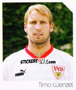 Sticker Timo Wenzel - German Football Bundesliga 2003-2004 - Panini