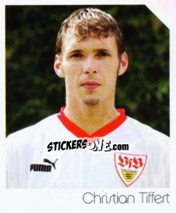 Sticker Christian Tiffert - German Football Bundesliga 2003-2004 - Panini