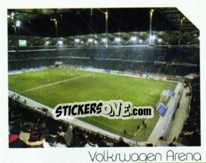 Sticker Volkswagen-Arena - Stadion - German Football Bundesliga 2003-2004 n. 464 - Panini