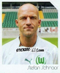 Sticker Stefan Schnoor - German Football Bundesliga 2003-2004 - Panini