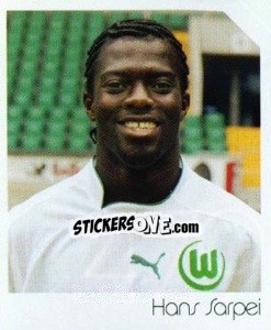 Sticker Hans Sarpei - German Football Bundesliga 2003-2004 - Panini