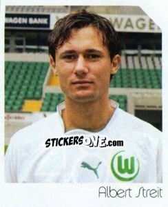 Sticker Albert Streit - German Football Bundesliga 2003-2004 - Panini