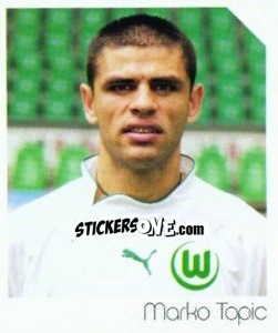 Sticker Marko Topic - German Football Bundesliga 2003-2004 - Panini