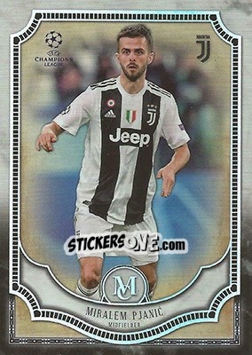 Sticker Miralem Pjanic - UEFA Champions League Museum Collection 2018-2019 n. 3 - Topps