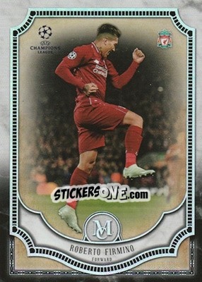 Sticker Roberto Firmino - UEFA Champions League Museum Collection 2018-2019 n. 4 - Topps