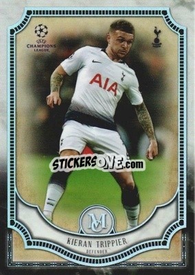 Sticker Kieran Trippier - UEFA Champions League Museum Collection 2018-2019 n. 12 - Topps