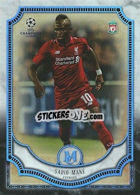 Sticker Sadio Mané - UEFA Champions League Museum Collection 2018-2019 n. 17 - Topps