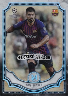 Sticker Luis Suárez - UEFA Champions League Museum Collection 2018-2019 n. 20 - Topps