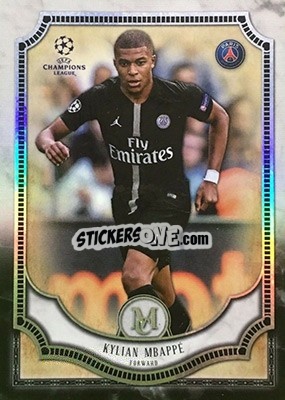 Sticker Kylian Mbappé - UEFA Champions League Museum Collection 2018-2019 n. 25 - Topps