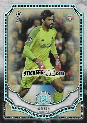 Sticker Alisson - UEFA Champions League Museum Collection 2018-2019 n. 26 - Topps