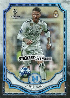 Sticker Sergio Ramos - UEFA Champions League Museum Collection 2018-2019 - Topps