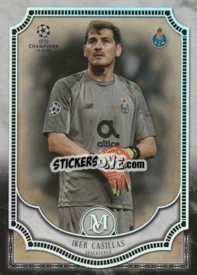 Cromo Iker Casillas - UEFA Champions League Museum Collection 2018-2019 - Topps