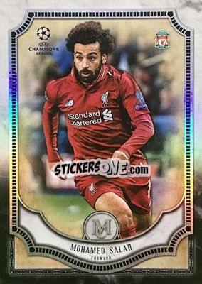 Sticker Mohamed Salah - UEFA Champions League Museum Collection 2018-2019 n. 35 - Topps