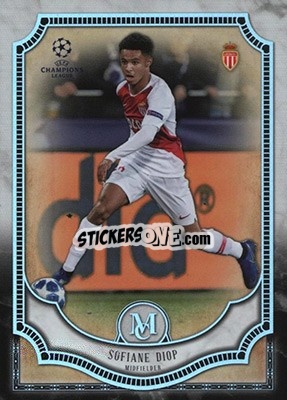 Sticker Sofiane Diop - UEFA Champions League Museum Collection 2018-2019 n. 38 - Topps