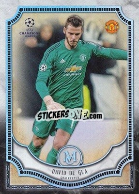 Sticker David de Gea - UEFA Champions League Museum Collection 2018-2019 - Topps