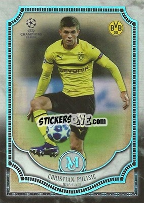 Sticker Christian Pulisic - UEFA Champions League Museum Collection 2018-2019 n. 50 - Topps
