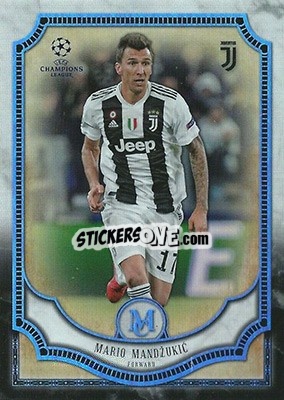 Sticker Mario Mandžukic - UEFA Champions League Museum Collection 2018-2019 - Topps