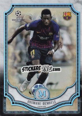 Sticker Ousmane Dembélé - UEFA Champions League Museum Collection 2018-2019 n. 66 - Topps